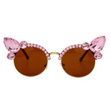 Jeweled Cat Eye Sunglasses