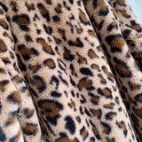 Edie Faux Fur Leopard Coat