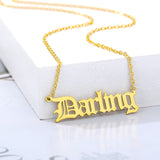 Old English Necklace (Darling)