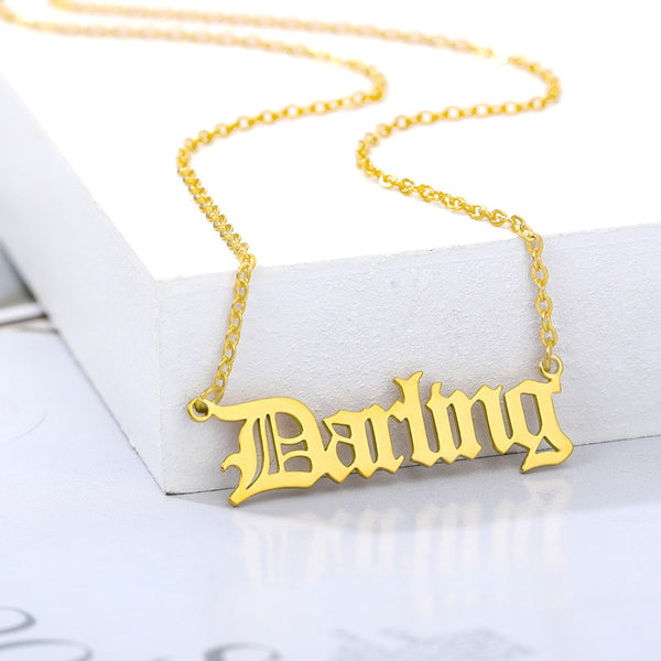 Old English Necklace (Darling)