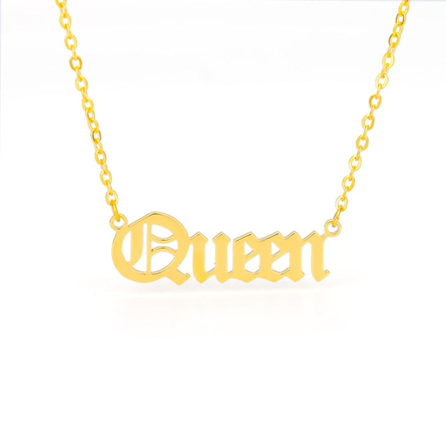 Old English Necklace (Queen)